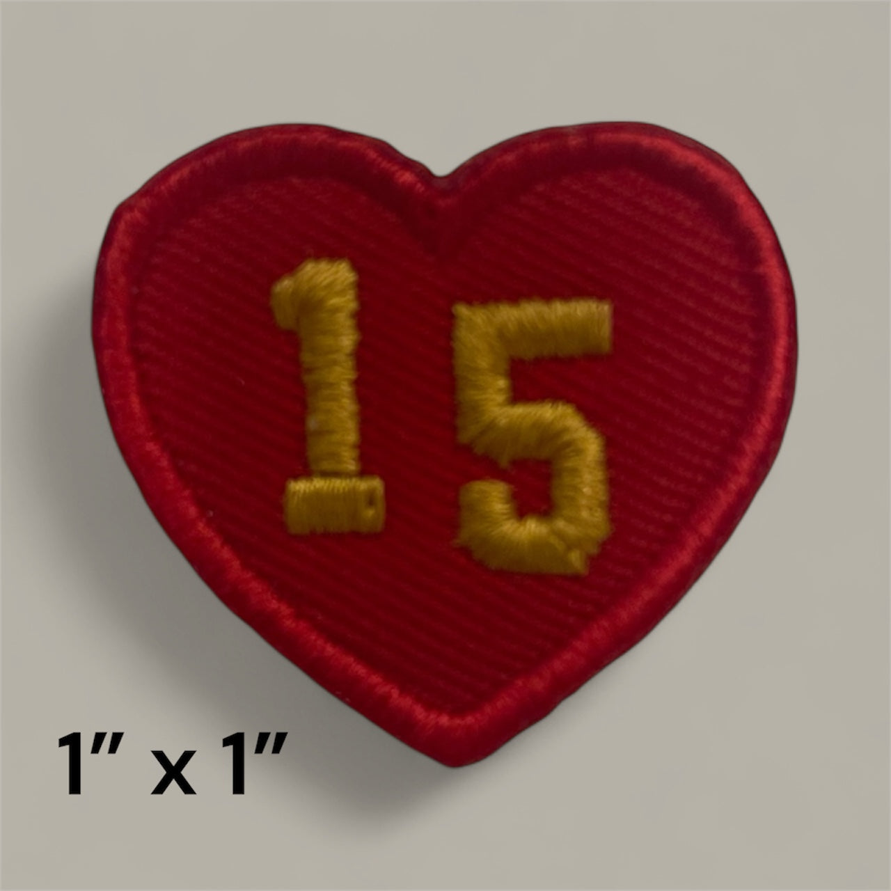 KC Gameday Patch Set – Limited Edition Iron-On Pack